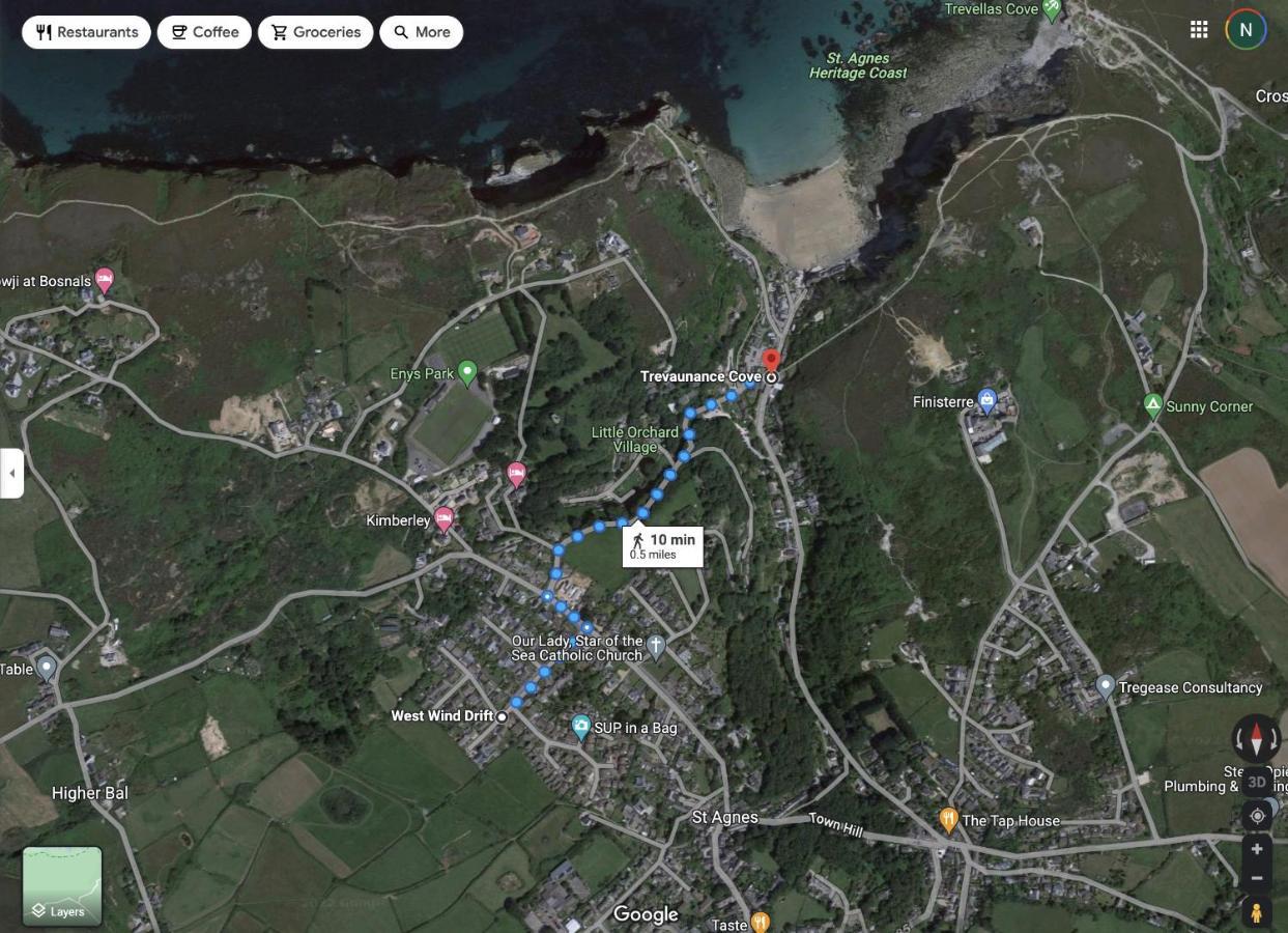 Howlyek, In St Agnes Village Exteriér fotografie