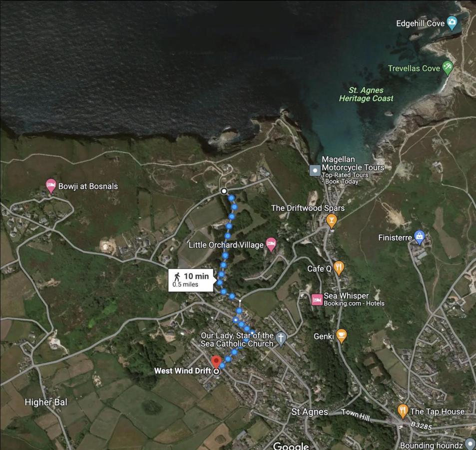 Howlyek, In St Agnes Village Exteriér fotografie